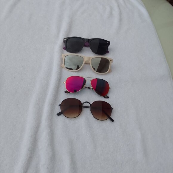 Bundle sunglasses&stylish fashion coordinate demi cotton sweatshirt&pant set NWT - Picture 7 of 9